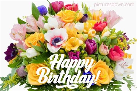 happy birthday bild blumen|Bilder – Blumen Happy Birthday